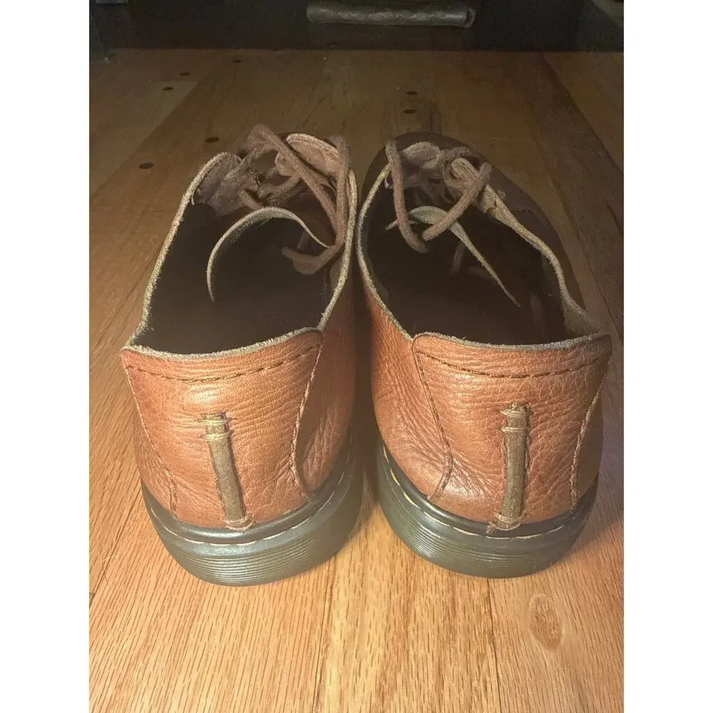 Dr Martens Bexley SoftWair 3 Eye Gibson Brown Leather Shoes Men's 11